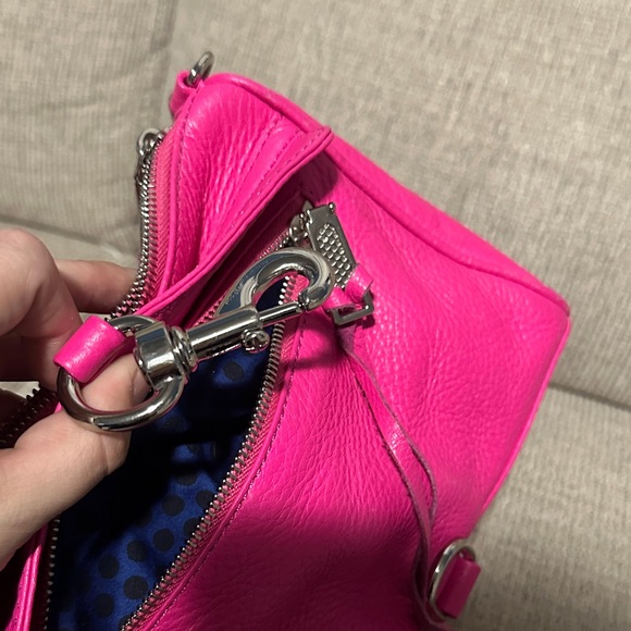 Rebecca Minkoff Vibrant Pink Crossbody Bag - Picture 6 of 6